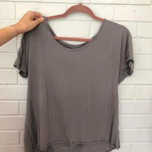 Grey/green T-shirt